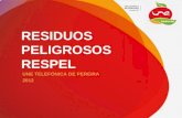 RESIDUOS PELIGROSOS RESPEL UNE TELEFÓNICA DE PEREIRA 2012.