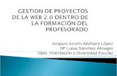 Amparo Azorín-Albiñana López Mª Luisa Sánchez Almagro Dpto. Orientación y Diversidad Escolar.