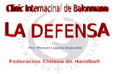 Federación Chilena de Handball Por: Manuel Laguna Elzaurdia.