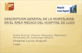 Rubal Bran,D; Iñiguez Vázquez,I; Matesanz Fernández,M; Casariego Vales;E. Hospital Lucus Augusti Lugo.