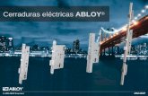 Cerraduras eléctricas ABLOY ®. Gama de Producto Modelos Escandinavos Perfil europeo ANSI Soluciones para puertas pasivas Accesorios EN179 EN1125.
