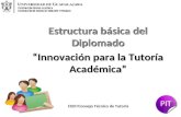 Estructura básica del Diplomado “Innovación para la Tutoría Académica” CIEP/Consejo Técnico de Tutoría.