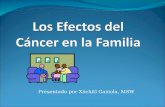Presentado por Xóchitl Gaxiola, MSW. El estrés en los pacientes y las familias - extensamente documentado Dimensiones psicosociales del cáncer se reconocen.