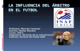 Profesora: Marcela Campolo Alumno: Matías Morales Curso: 100 b Asignatura: técnicas de la comunicación Instituto nacional del futbol INAF.