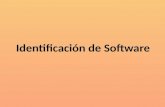 Identificación de Software. Sistema Operativo Un sistema operativo es el programa o conjunto de programas que efectúan la gestión de los procesos básicos.