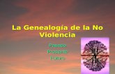La Genealogía de la No Violencia Pasado Presente Futuro Pasado Presente Futuro.