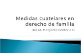 Dra.M. Margarita Renteria D.  El Conflicto Familiar y la familia :  “El origen de los procesos en Familia también se encuentra en un conflicto familiar.