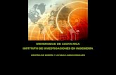 UNIVERSIDAD DE COSTA RICA INSTITUTO DE INVESTIGACIONES EN INGENIERÍA CENTRO DE DISEÑO Y AYUDAS AUDIOVISUALES.