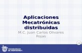 1 Aplicaciones Mecatrónicas distribuidas M.C. Juan Carlos Olivares Rojas.