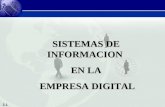 2.1 SISTEMAS DE INFORMACION EN LA EMPRESA DIGITAL EMPRESA DIGITAL.