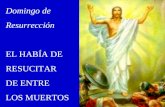Domingo de Resurrección EL HABÍA DE RESUCITAR DE ENTRE LOS MUERTOS.