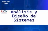 Análisis y Diseño de Sistemas. 10/05/2015CURSO: Análisis y Diseño de Sistemas 2 Ingeniería de Requisitos II.