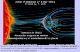 La tierra tiene un campo magnético debido a su estructura interna (campo principal), a la influencia de la ionosfera con el viento solar(campo exterior)