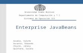Enterprise JavaBeans Arvelo, Yolife Ascanio, Eduardo Chacón, Johnny Quintana, Susana Unversidad Simón Bolívar Departamento de Computación y T.I Sistemas.