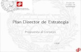 Grupo de Trabajo de Estrategia P lan D irector de E strategia Propuesta al Consejo CICCP.
