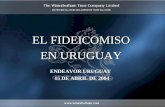 EL FIDEICOMISO EN URUGUAY ENDEAVOR URUGUAY 15 DE ABRIL DE 2004 15 DE ABRIL DE 2004.