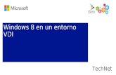 TechNet Windows 8 en un entorno VDI TechNet. Javier Sanchez javier.sanchez@101-consulting.com @ctxdom @101CONS  .