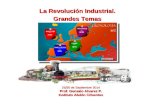 La Revolución Industrial. Grandes Temas 25/26 de Septiembre 2014 Prof. Gonzalo Alvarez P. Instituto Abdón Cifuentes.