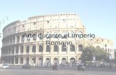 Arte durante el Imperio Romano. Romulo y Remo Imperio Romano durante el reinado de Trajano. 117 d.C.
