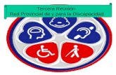 Tercera Reunión Red Provincial de y para la Discapacidad.