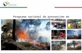 Programa nacional de prevención de incendios forestales 2014.