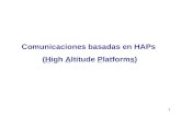 1 Comunicaciones basadas en HAPs (High Altitude Platforms)