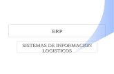 ERP SISTEMAS DE INFORMACION LOGISTICOS. Funciones Modelar y automatizar la mayoría de los procesos básicos de una organización, desde la gestión financiera.