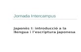 Jornada Intercampus Japonès I: introducció a la llengua i l’escriptura japonesa.