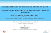 1 Beneficios y desempeño financiero excelente Gestión Pública Admirable $110,000,000,000.oo Calificada AA+ por Duff&Phelps de Colombia Correval S.A. :