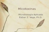 Micotoxinas Microbiología Aplicada Esther Z. Vega, Ph.D.