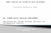 PODER JUDICIAL DEL ESTADO DE BAJA CALIFORNIA E JECUCIÓN DE S ENTENCIAS DE A MPARO. MEXICALI, BAJA CALIFORNIA MAYO 2015.