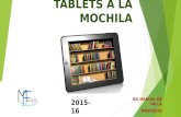 TABLETS A LA MOCHILA IES MANUEL DE FALLA MÓSTOLES 2015-16.
