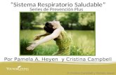 “Sistema Respiratorio Saludable” Series de Prevención Plus Por Pamela A. Heyen y Cristina Campbell © Cristina Campbell y Pamela Heyen.