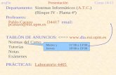 ArqParPresentaciónCurso 14/15 Departamento:Sistemas Informáticos (A.T.C.) (Bloque IV - Planta 4ª) Profesores: Pablo Carazo D4417 email: pcarazo@eui.upm.es.