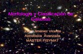 Morfología y Clasificación de Galaxias Jorge Jiménez Vicente Astrofísica Avanzada MÁSTER FISYMAT.