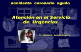 Atención en el Servicio de Urgencias Dr. Héctor L. Anzola Guerra.