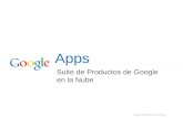 Apps Suite de Productos de Google en la Nube. Objetivos 1. Utilizar las funciones básicas de Google Apps: Gmail, Drive y Calendario. 2. Reconocer Google.