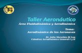 Área Fluidodinámica y Aerodinámica Tema: Aerodinámica de las Aeronaves Dr. Julio Marañón Di Leo Cátedras Aerodinámica General I y II.