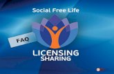 FAQ. ¿Qué es Social Free Life Sharing? Es una gran comunidad de personas que quieren compartir los máximos beneficios de estar juntos, divertirse, ganar.