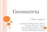 Geometría 4º EE + Infantil Camarena Navarro, Silvia Galera Santos, Sarai Peláez Montesinos, Aida Sancho Mengod, Ángela.