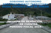 INFORME DE RENDICION DE CUENTAS PERIODO FISCAL 2014.