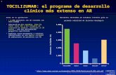 1 TOCILIZUMAB: el programa de desarrollo clínico más extenso en AR 1  [20090331] 2.