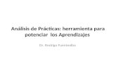 Análisis de Prácticas: herramienta para potenciar los Aprendizajes Dr. Rodrigo Fuentealba.