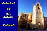 Catedral de San Antolín Palencia JCA Catedral de San Antolín Conocida popularmente como “la Bella Desconocida”. Es el principal monumento de la ciudad.