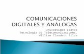 Universidad Ecotec Tecnología de Telecomunicaciones. William Claudett Silva.