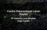 Centro Educacional Larun Rayun El Universo y sus planetas Hugo Castillo.