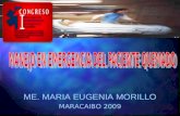 ME. MARIA EUGENIA MORILLO MARACAIBO 2009. INFECCIONES AGENTES MECANICOS AGENTES TERMICOS RADIACIONES AGENTES QUIMICOS.