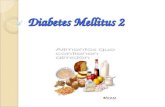 Diabetes Mellitus 2. Definición Es una enfermedad crónica en la que se producida por una carencia parcial o total, de la hormona insulina en el páncreas.