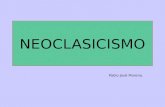NEOCLASICISMO Pablo José Moreno.. CONCEPTO Y CRONOLOGÍA Los límites cronológicos del Neoclasicismo no son claros. Sus primeros indicios se remontan a.