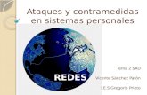 Ataques y contramedidas en sistemas personales Tema 2 SAD Vicente Sánchez Patón I.E.S Gregorio Prieto.